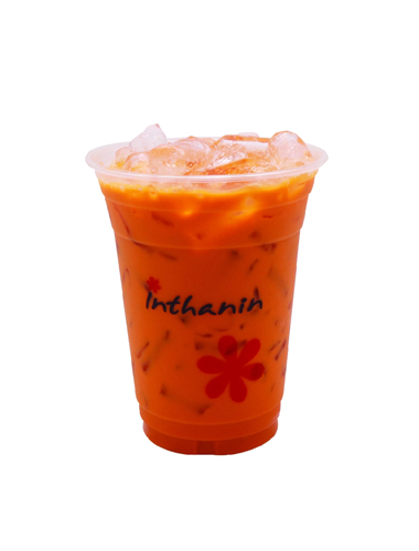 ชาไทยลาเต้เย็น