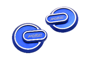 MORIN XMAX300 ฝาครอบโลโก้ MORIN (CNC) 2 สี อลูมิเนียม