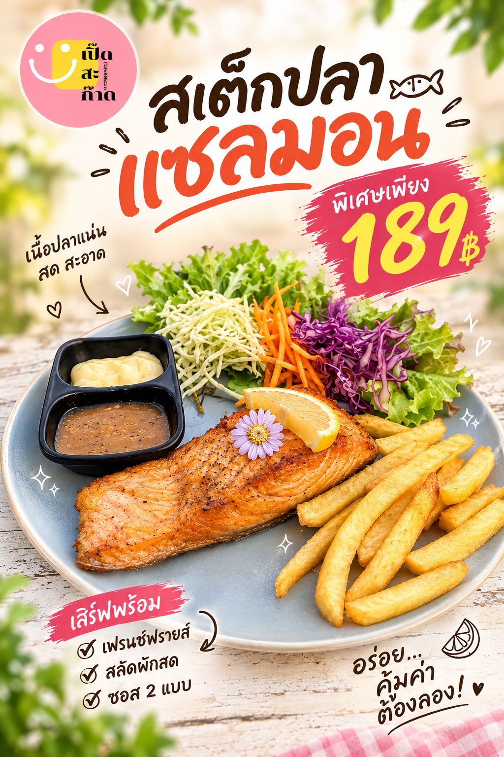 แซลม่อน 1แถม1 