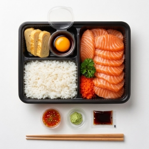 Salmon made my day &ujioka matcha